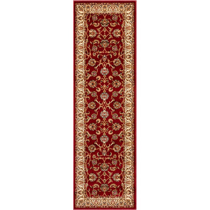 Sarouk Red Traditional Rug