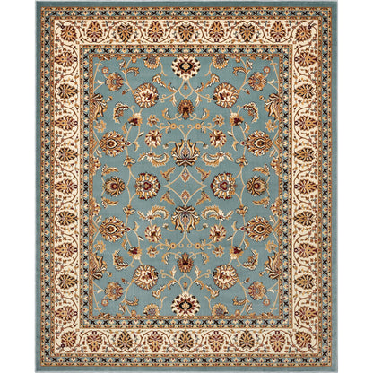 Sarouk Light Blue Traditional Rug