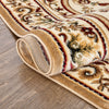Casbah Traditional Oriental Medallion Persian Cream Rug