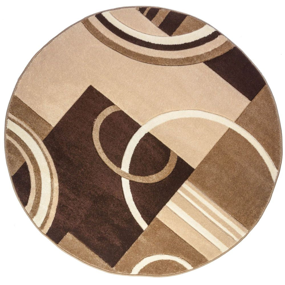 Galaxy Waves Ivory Modern Rug