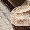 Whirlwind Brown Modern Rug