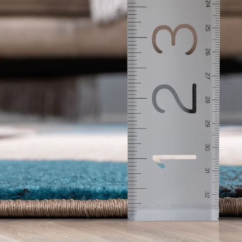 Yolo Blue Modern Rug