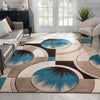 Yolo Blue Modern Rug