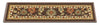 Tabriz Traditional Brown Non Slip 9" x 31" Stair Tread (Set of 7)