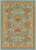 Tabriz Blue Traditional Non Slip Washable Rug