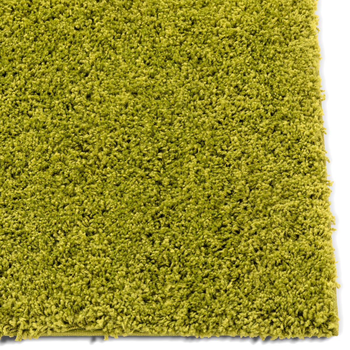 Plain Green Solid 7'10" x 9'10" Shag Rug