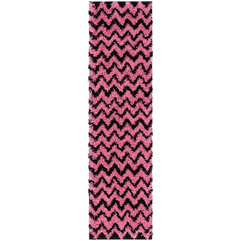 Passion Chevron Fuchsia Modern Rug