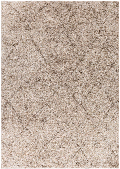 Moroccan Lattice Vanilla Contemporary Rug