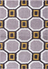 Tiergarten Helix Grey Gold Modern Rug