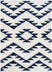 Edona Moroccan Tribal White Shag Rug