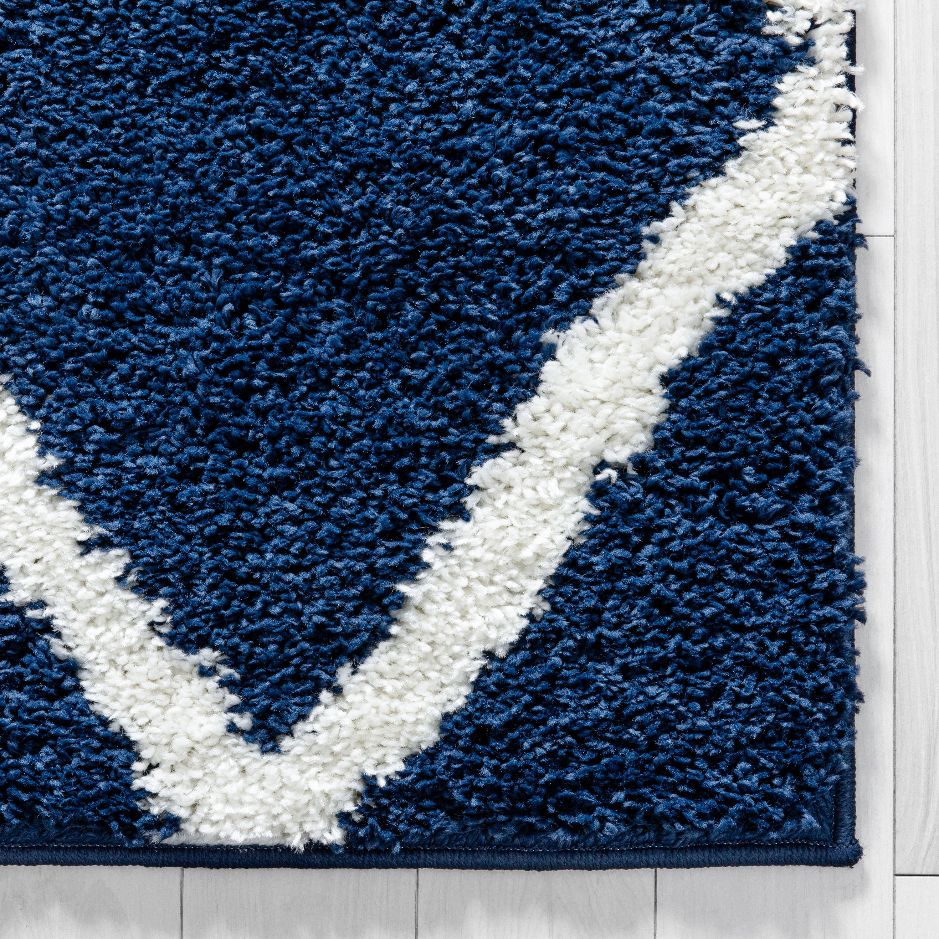 Cole Blue Modern Rug