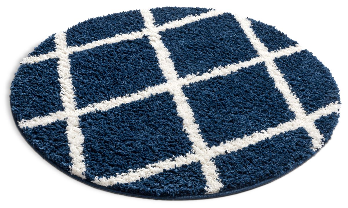 Cole Blue Modern Rug