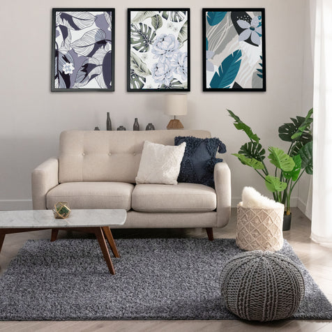 Piper Dark Grey Modern Rug
