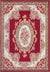 Medallion Centre Red Traditional Rug