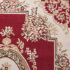 Medallion Centre Red Traditional Rug