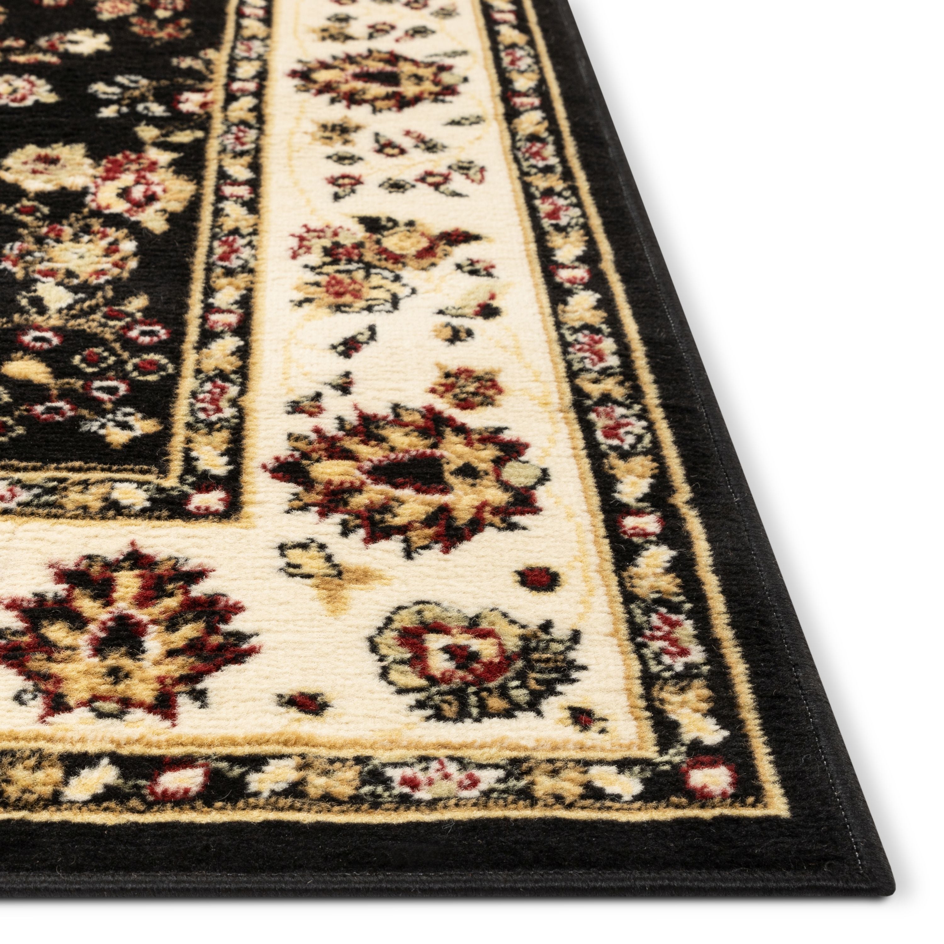 Bijar Classic Black Traditional Rug