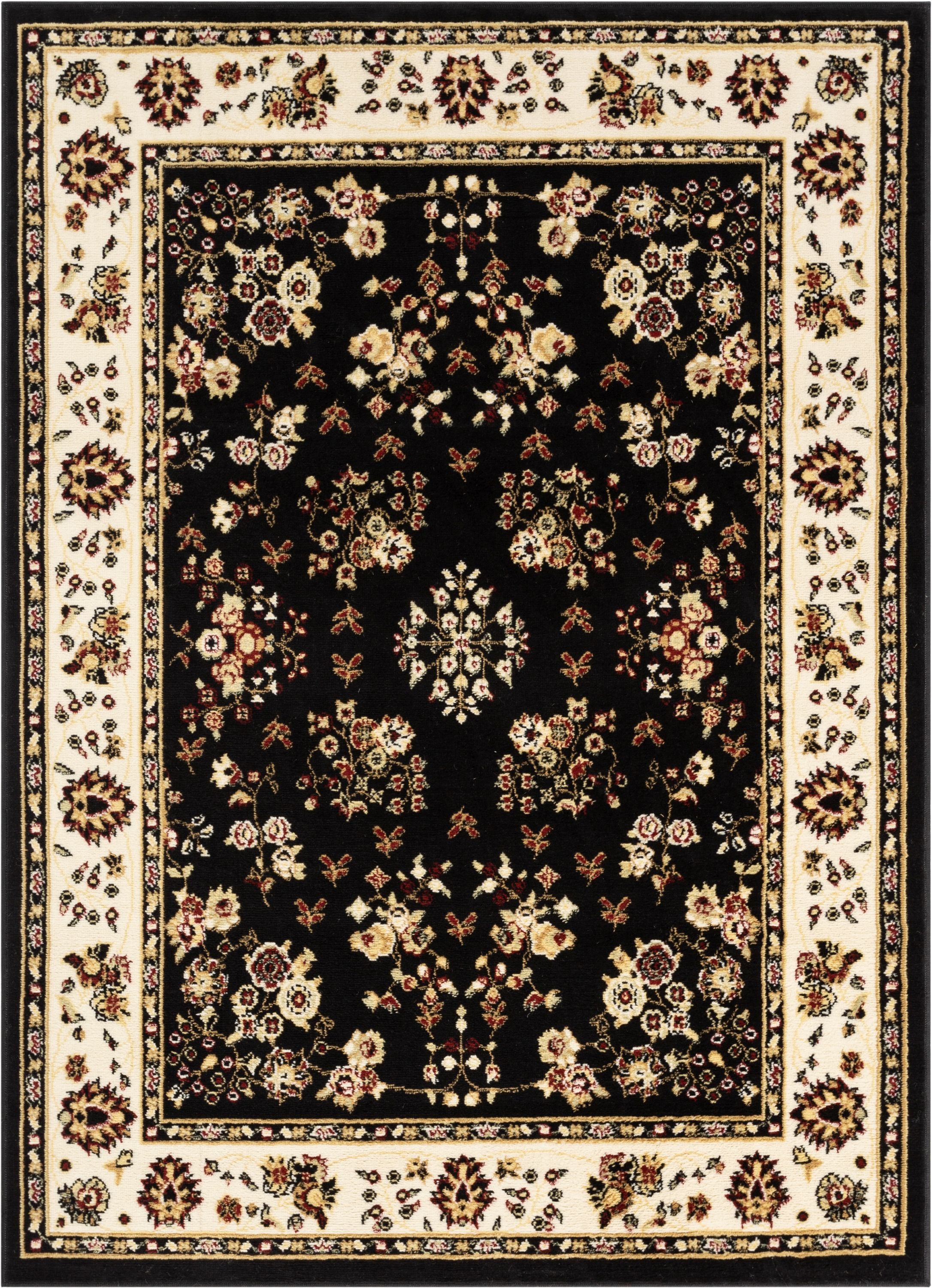 Bijar Classic Black Traditional Rug