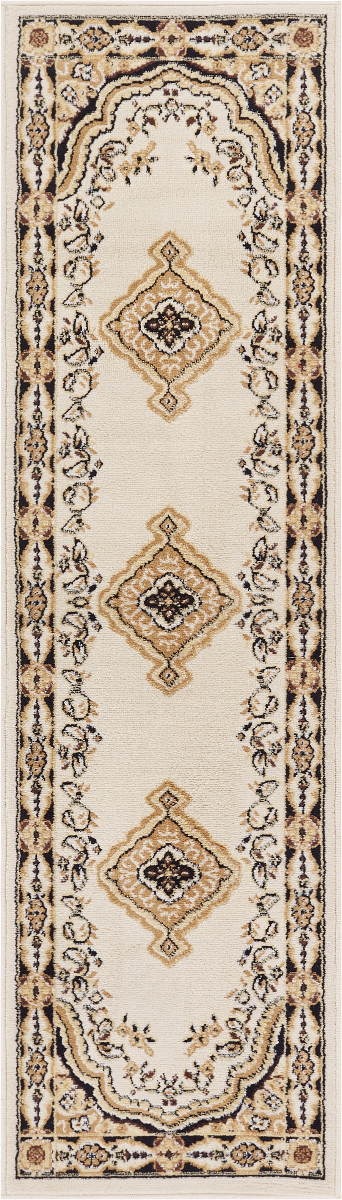 Tehran Traditional Ivory Traditional Rug