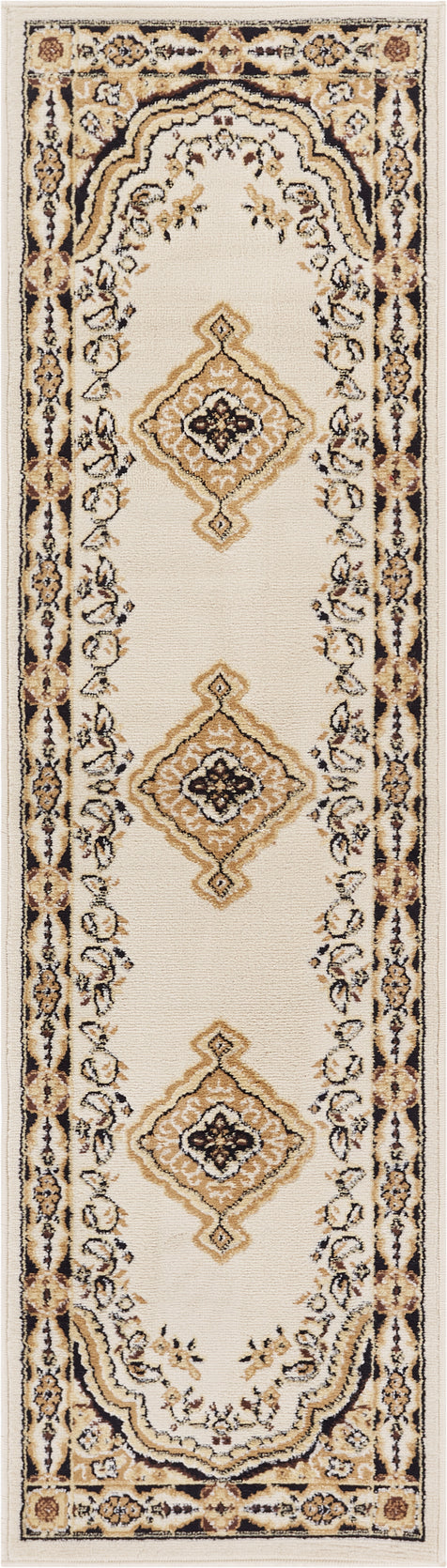 Tehran Traditional Ivory Traditional Rug