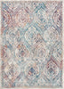 Ava Ivory Vintage Panel Mosaic Ogee Persian Rug
