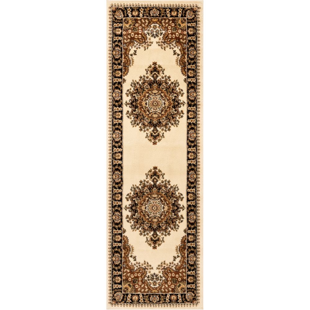 Mahal Ivory Traditional 5'3" x 7'3" Rug