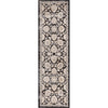 Madison Vintage Floral Grey High-Low Rug