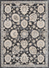 Madison Vintage Floral Grey High-Low Rug