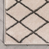 Custom Size Runner Aiden Trellis Modern Ivory Choose Your Width x Choose Your Length Hallway Runner Rug