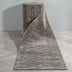 Custom Size Runner Owen Striation Modern Dark Grey Choose Your Width x Choose Your Length Hallway Runner Rug