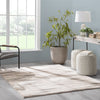 Sebastian Striation Modern Ivory Brown Soft Rug