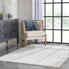 Carter Modern Geometric Grey Soft Rug