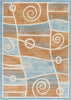 Springfield Blue Modern Rug