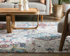 Paloma Vintage Bohemian Oriental Medallion Ivory Rug