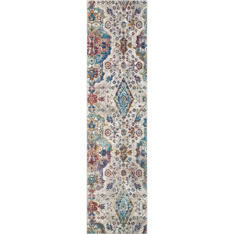 Paloma Vintage Bohemian Oriental Medallion Ivory Rug