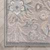 Blossom Zena Vintage Oriental Floral Grey 5'3" x 7'3" Rug