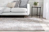 Blossom Zena Vintage Oriental Floral Grey 5'3" x 7'3" Rug