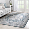 Leif Vintage Medallion Blue Rug