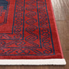 Donte Bokhara Vintage Antique Tribal Geometric Pattern Crimson Rug