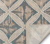 Sofia Beige Vintage Modern Trellis Rug