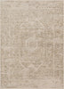 Harmony Beige Traditional Vintage Medallion Rug