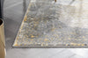 Joelle Vintage Abstract Floral Yellow Glam Rug