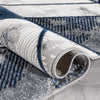 Nikita Vintage Geometric Blue Glam Rug