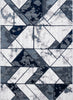 Nikita Vintage Geometric Blue Glam Rug