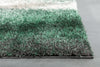 Kynlee Modern Abstract Green Shag Rug