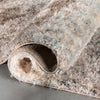 Kynlee Modern Abstract Grey Shag Rug