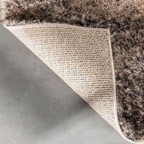 Kynlee Modern Abstract Grey Shag Rug