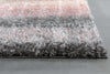Kynlee Modern Abstract Blush Shag Rug