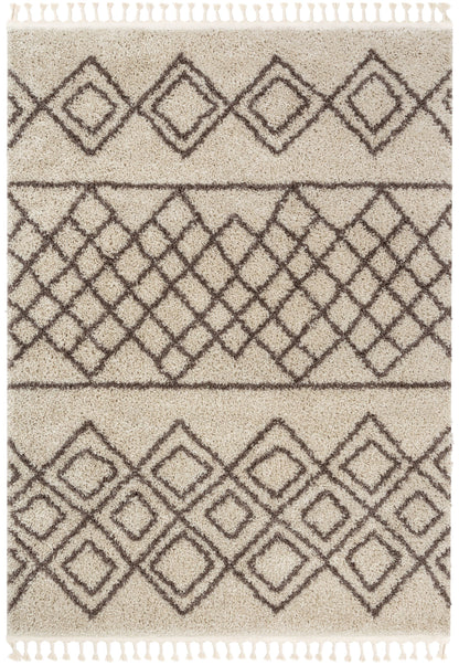 Radley Natural Tribal Moroccan Shag Rug