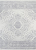 Pax Vintage Medallion Ivory Rug 5'3" x 7'3"