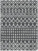 Coimbra Moroccan Diamond Pattern Grey Thick & Soft Shag Rug